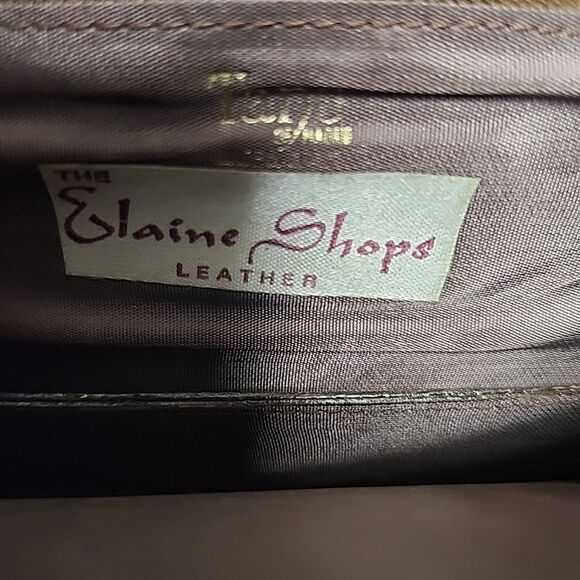 Vintage Tano Genuine Snakeskin Brown Evening Clutch with Chain Bag Made/Spain - Picture 7 of 11